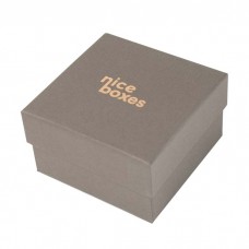 Brilliance-serie Box und Deckel 80x80x45 mm Grau