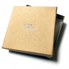 Brilliance-serie Box und Deckel 169x160x30 mm Naturbraunen