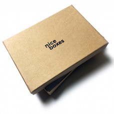 Brilliance-serie Box und Deckel 159x112x30 mm Naturbraunen