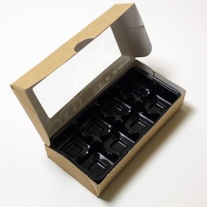 QuickBox 153x72x30 mm brun natur (100-pak) 