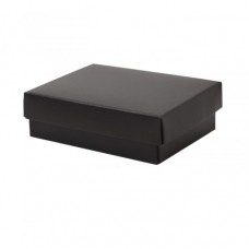 Sober-series box and lid 112x82x25 mm black (100-pack)