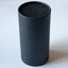 Cardboard tube black 66x150mm, 25-p