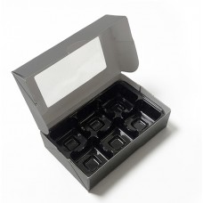 QuickBox 112x82x30 mm black (250-pack)