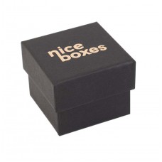 Brilliance box and lid 50x50x40 mm black