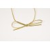 Sober Elastic cord 16" gold (50-pack)