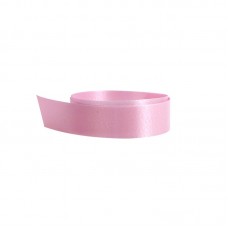 Gift ribbon glossy pink 10mm, 250m/roll