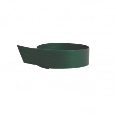 Gift ribbon matt green 10mm, 250m/roll