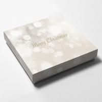 Boxes with Christmas motifs for gift cards