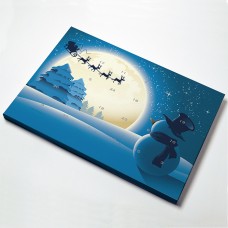 Advent calendar Snowman 420x310x26 mm (25-pack)