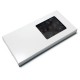 Doosje voor chocoladetaart 160x80x15 mm wit glanzend (100 stuks)