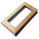  Doosje voor chocoladetaart 160x80x15 mm grote opening, natuurbruin (100 stuks)