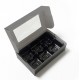 QuickBox 112x82x30mm zwart (250-stuks) 