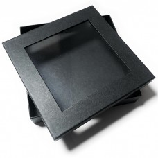 Regent Box raam 125x125x30mm zwart